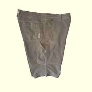 Kuhl Cargo Shorts Men Size 40 Brown Hiking Outdoor Casual Pockets Mens Gorpcore